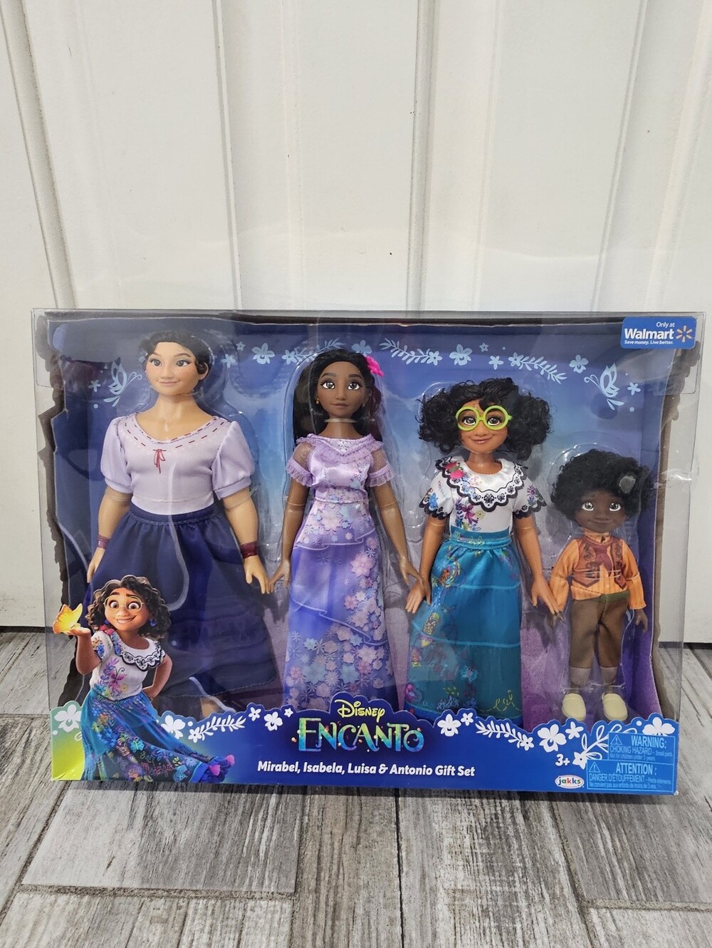 Disney Encanto Mirabel, Isabela, Luisa & Antonio Doll Gift Set - Purple & Teal